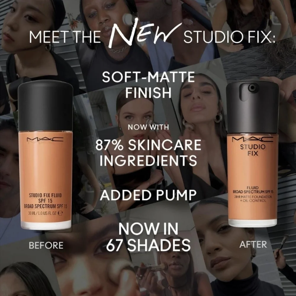N6.5 Mac Studio Fix SPF15 24Hr Matte Foundation + Oil Control Brand New In Box